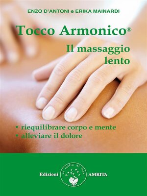 cover image of Tocco Armonico, il massaggio lento